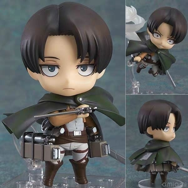 attack on Titan Nendoroid 390 Levi Ackerman Figure Good Smile Company New Boxed