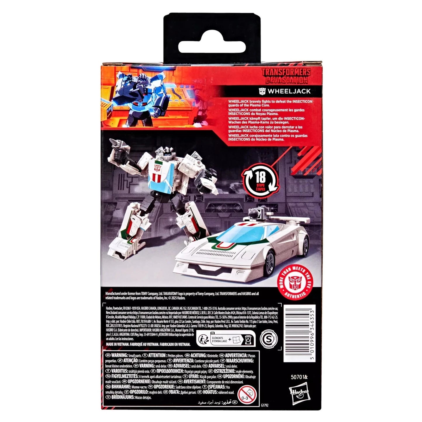 Transformers Studio Series Wheeljack Devastation Deluxe Figure Hasbro NEW