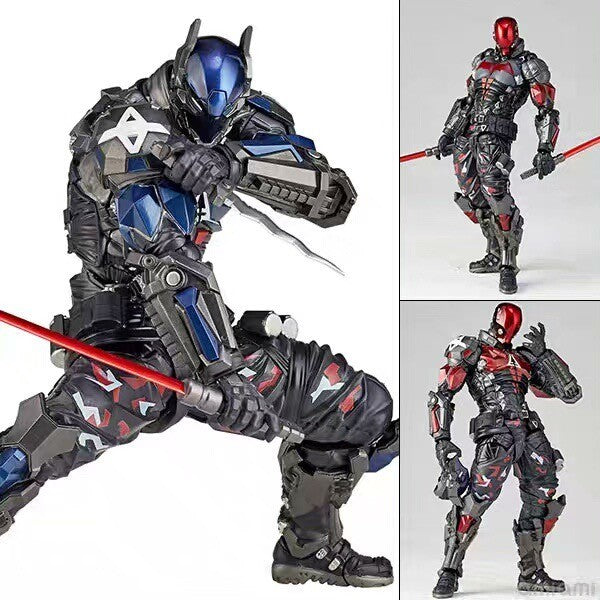 Kaiyodo Revoltech Amazing Yamaguchi Batman Arkham Knight Figure DC Authentic