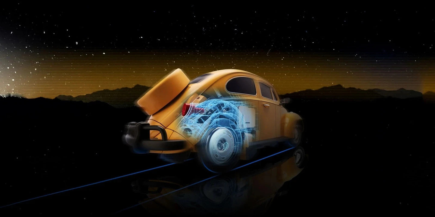 Robosen Transformers Flagship Bumblebee Auto-Convert Robot English 100-240V Car