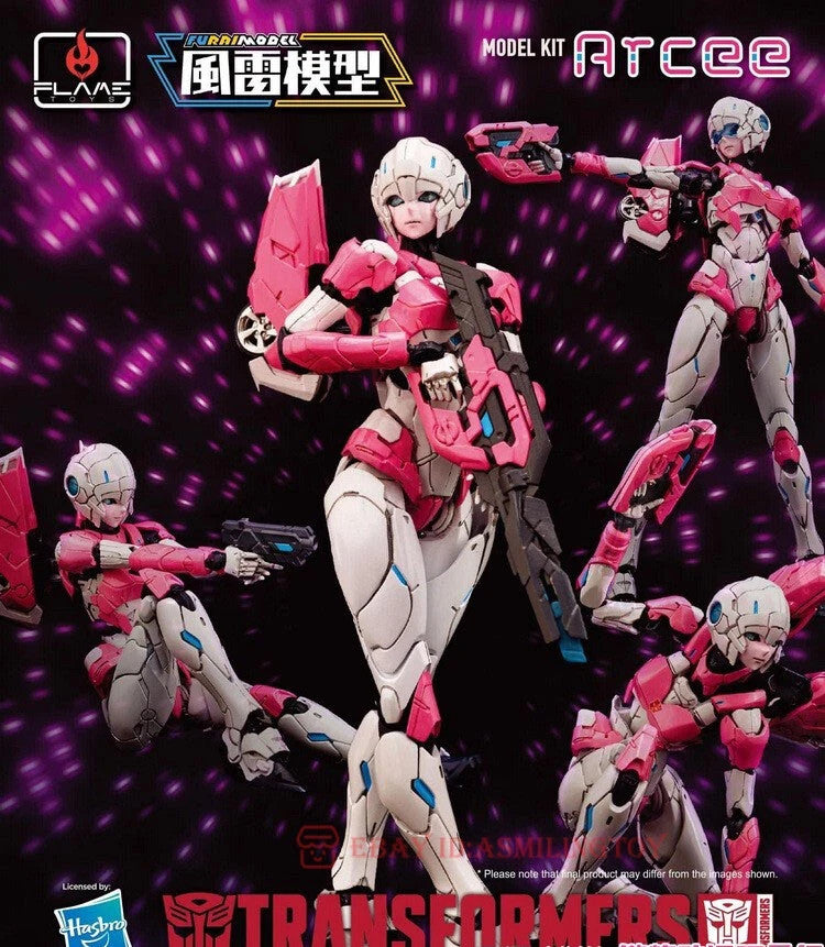 Transformers Arcee Furai Model Kit Flame Toys Arcee Plastic Model Kit Autobot