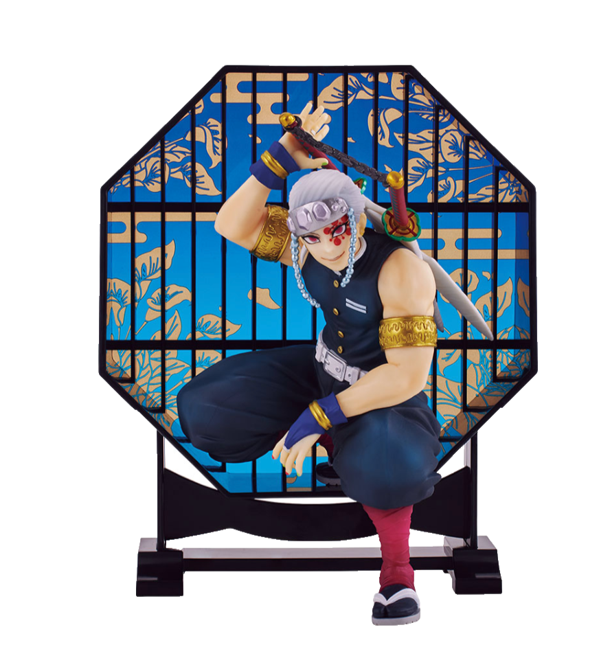 Demon Slayer Ichiban Kuji Last One Prize – Tengen Uzui Layer Scape Figure – Band