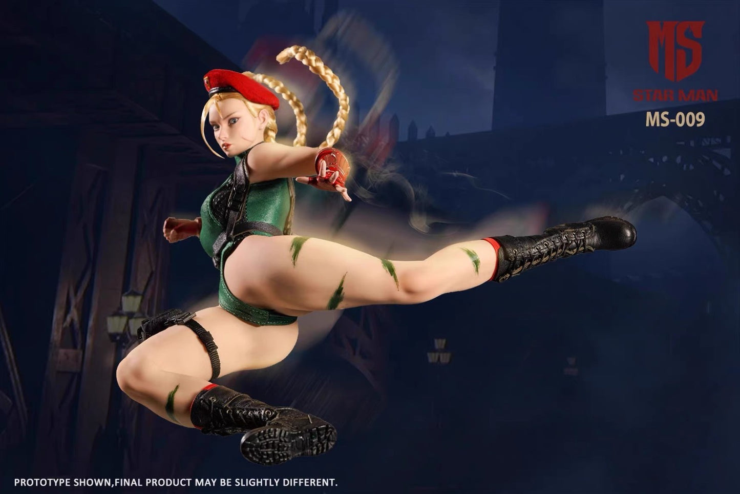 Star Man Cammy 1/6 Action Figure MS-009 Street Fighter BNIB