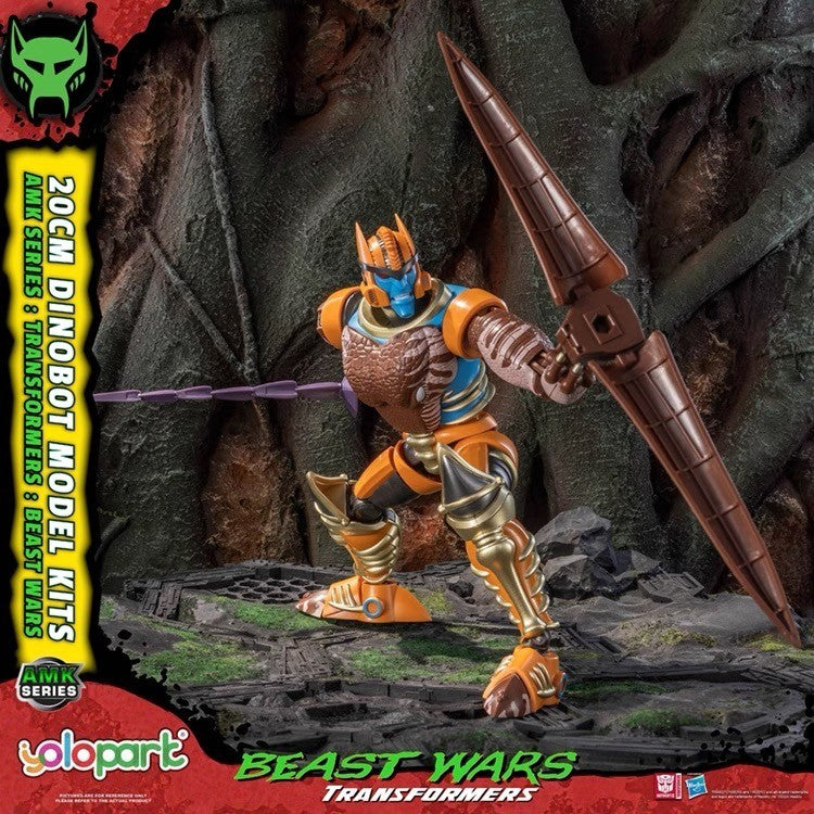 YOLOPARK AMK Beast Wars Optimus Primal + Dinobot Model Kit Set Preorder May 2026