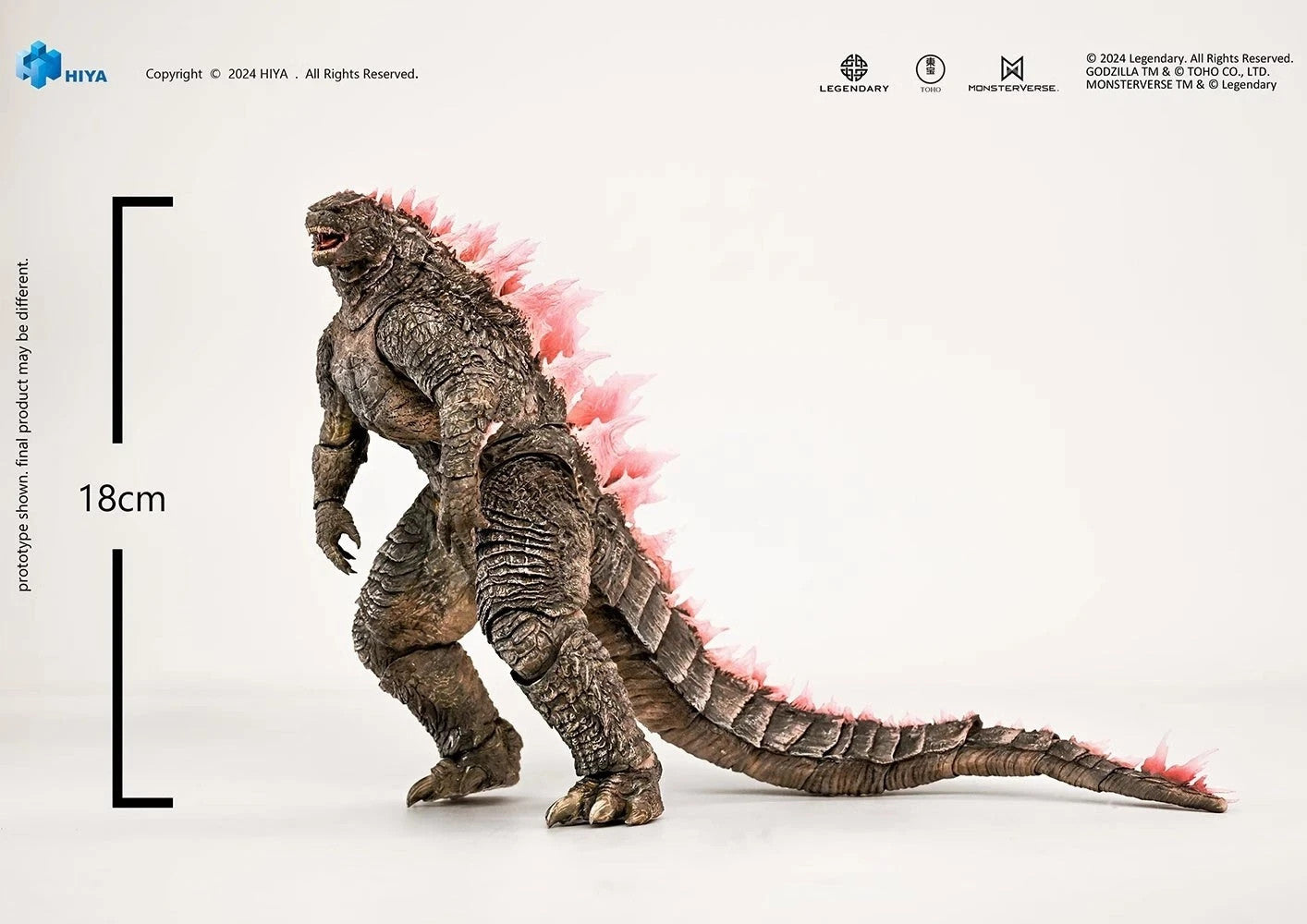 Evolved Godzilla New Empire Figure Exquisite Basic Godzilla x Kong Monsterverse