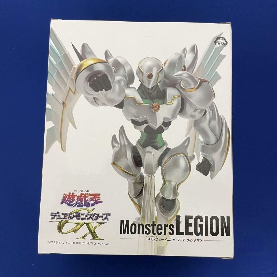 KONAMI Yu-Gi-Oh E HERO Shining Flare Wingman Monsters LEGION Figure NEW