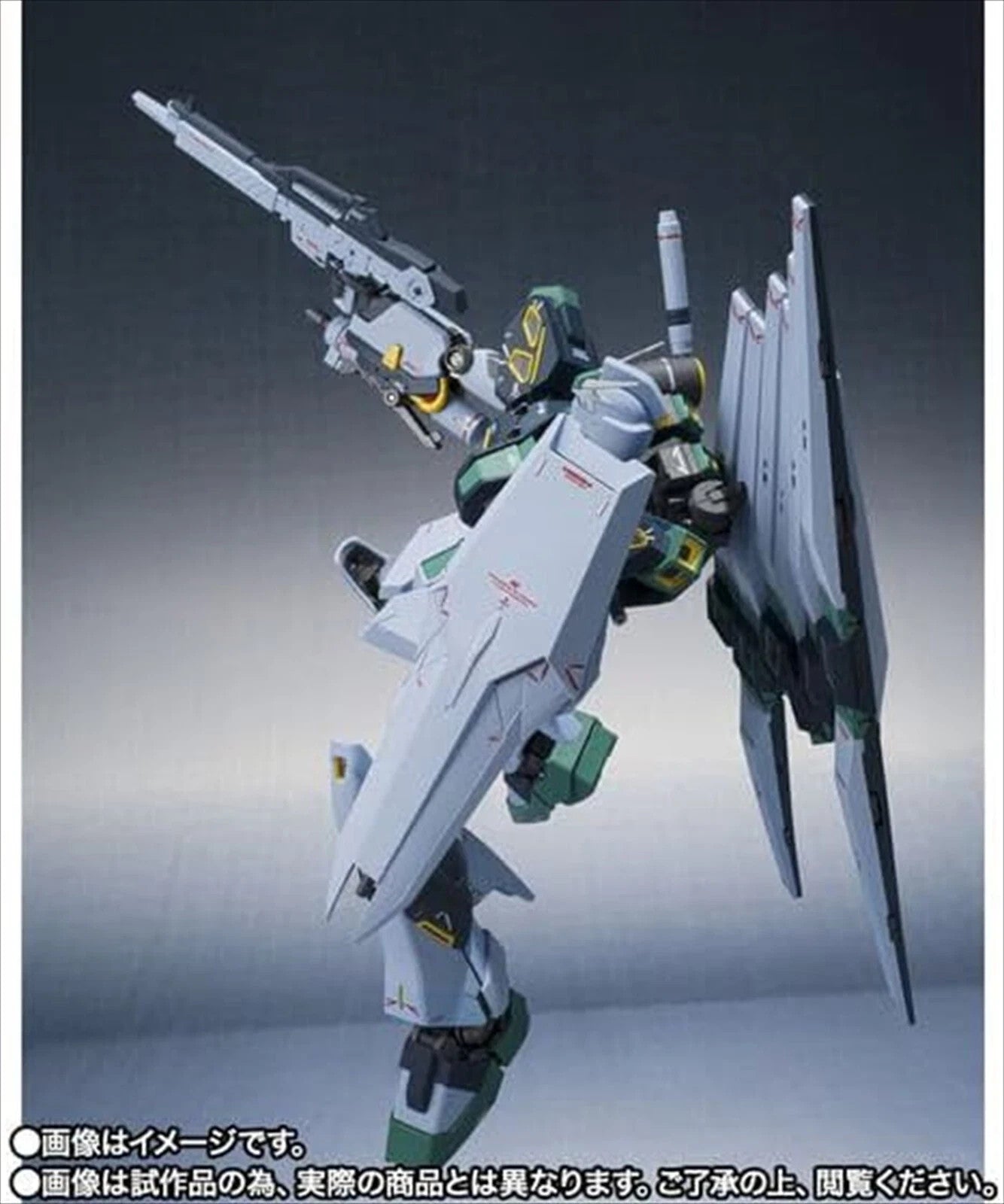 Metal Robot Spirits Ka Signature Nu Gundam Mass Production Type Fin Funnel Banda