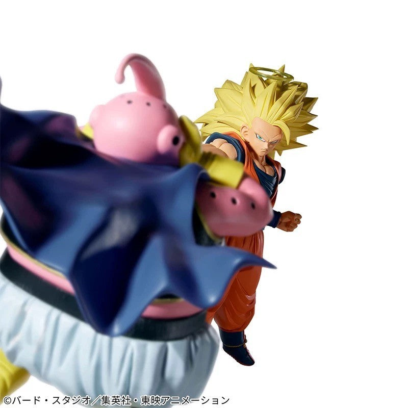 Dragon Ball Z Match Makers Goku SSJ3 & Majin Buu Figure Set Banpresto