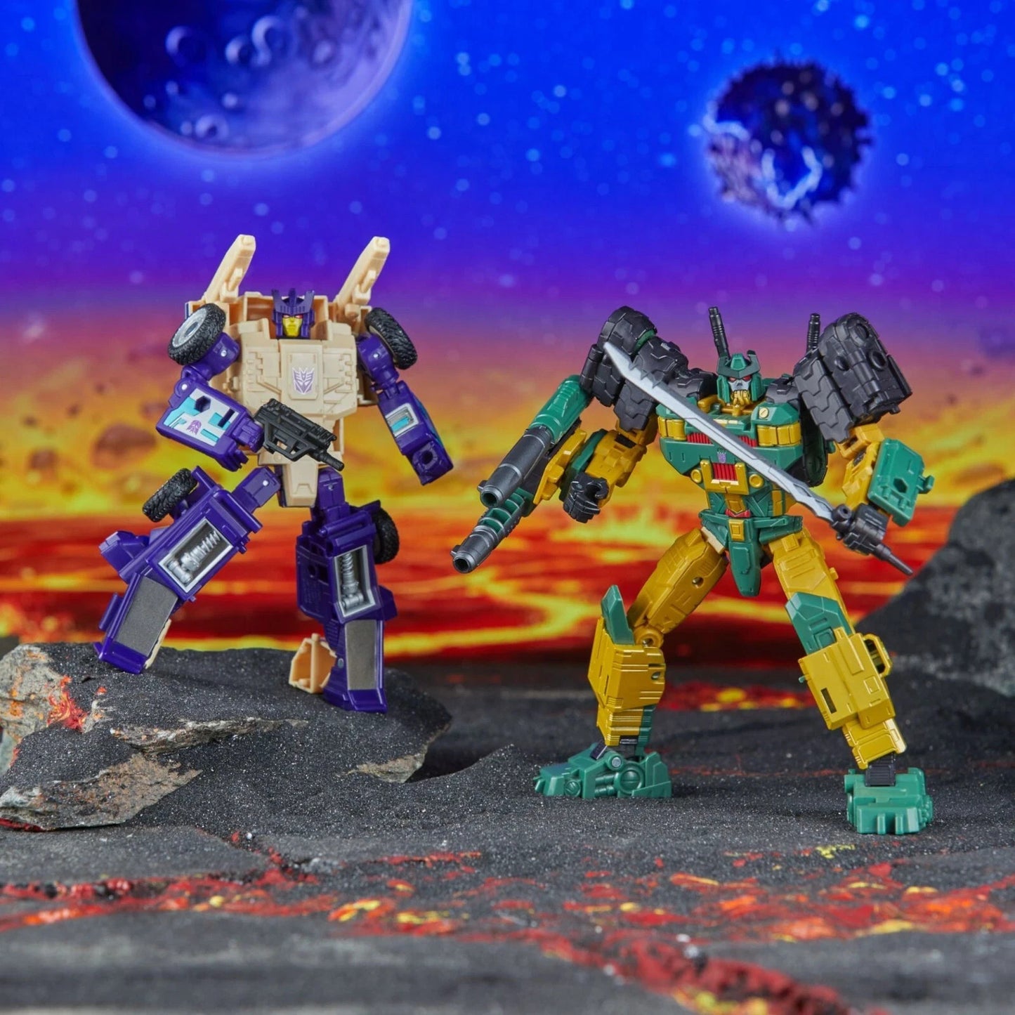 Transformers Legacy United Doom N Destruction 2-Pack Bludgeon Rukus Hasbro
