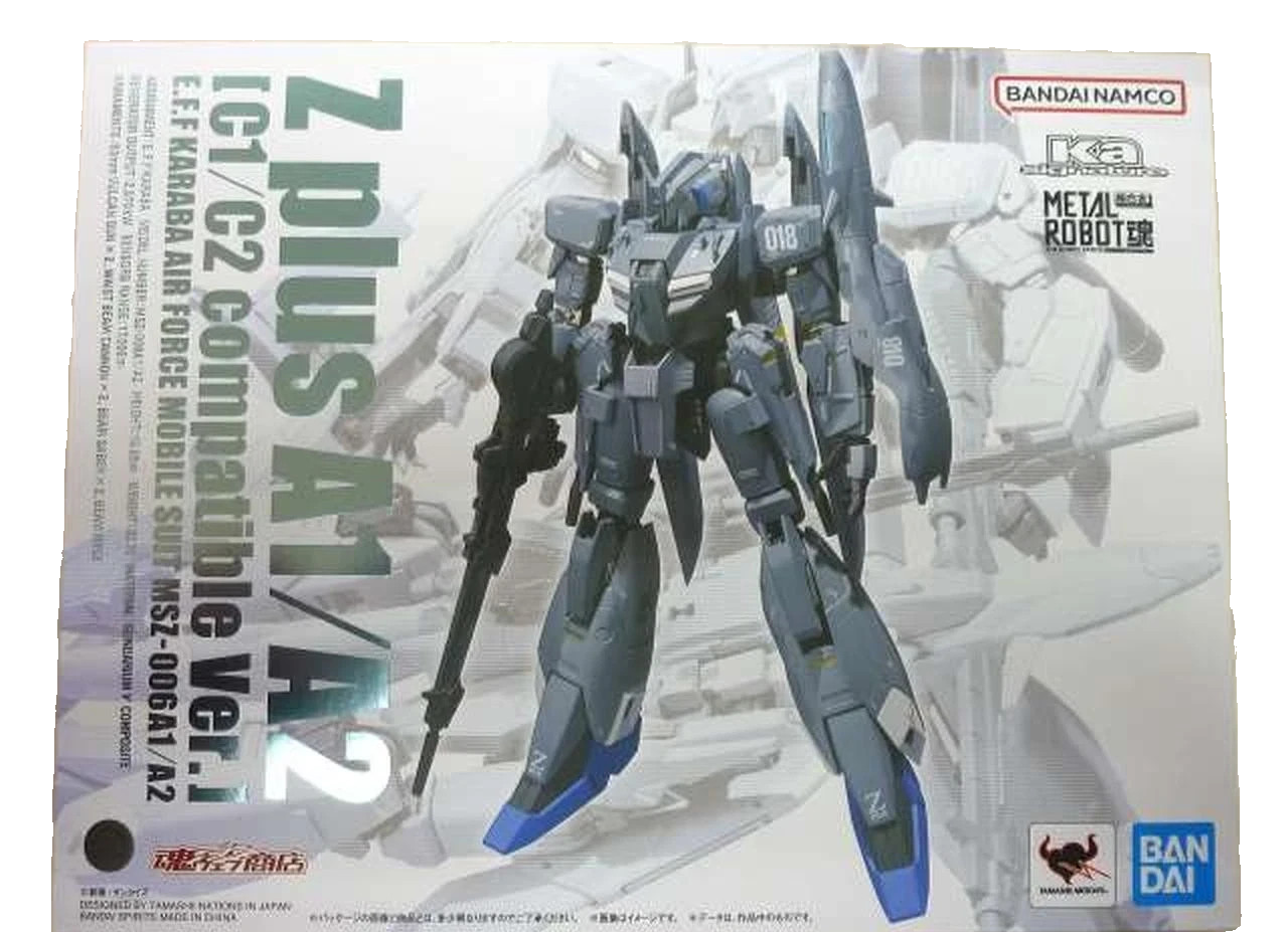 Metal Robot Spirits Ka Signature Z Plus A2 C1 Compatible Bandai Gundam Figure