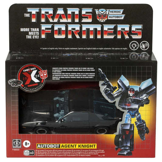Transformers Collaborative Knight Rider Autobot Agent Knight KITT Hasbro Figure
