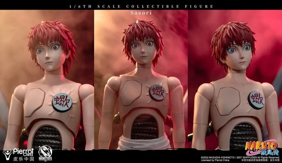 Rocket Toys Sasori 1/6 Scale Figure Naruto Shippuden Akatsuki Collectible