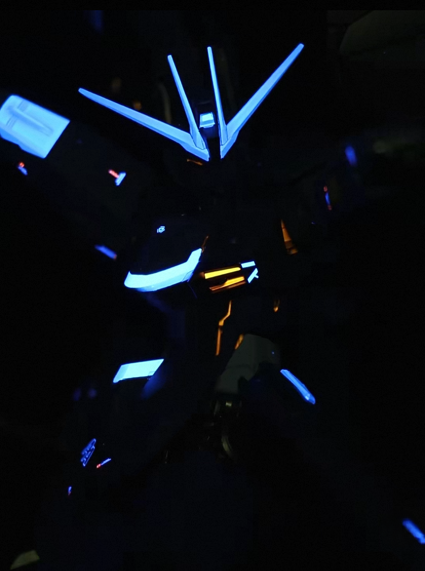 MG 1/100 Freedom Gundam Dark Blue Custom Painted Model Kit Completed