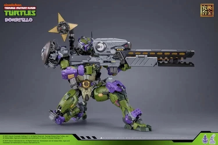 TMNT Donatello Mecha Figure Heat Boys Teenage Mutant Ninja Turtles Robot