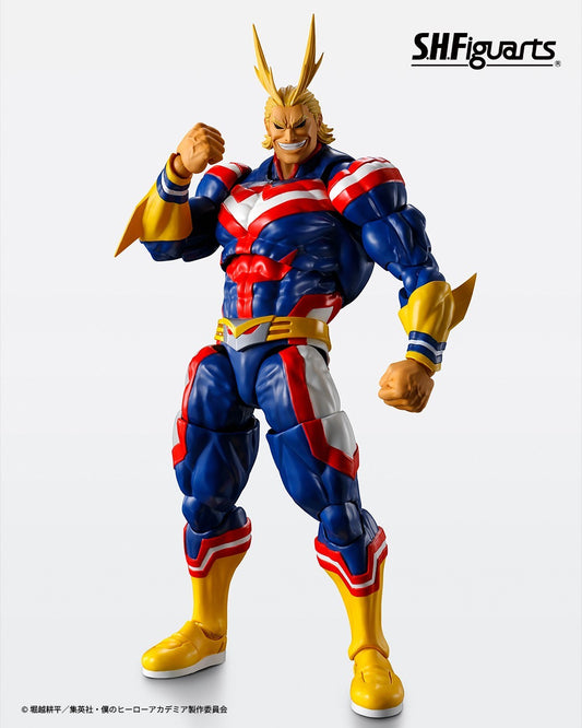 S.H.Figuarts All Might My Hero Academia Figure Bandai SHF Preorder Oct 2026