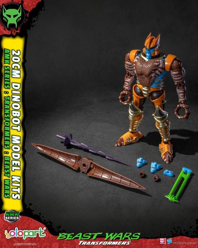 YOLOPARK AMK Beast Wars Optimus Primal + Dinobot Model Kit Set Preorder May 2026