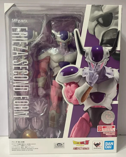 SH Figuarts Frieza 2nd Form Dragon Ball Z Bandai Tamashii Nations Action Figure