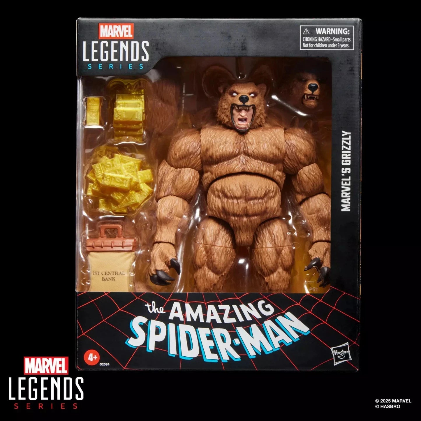 Marvel Legends Grizzly Spider-Man Series 6 Inch Figure Hasbro NEW