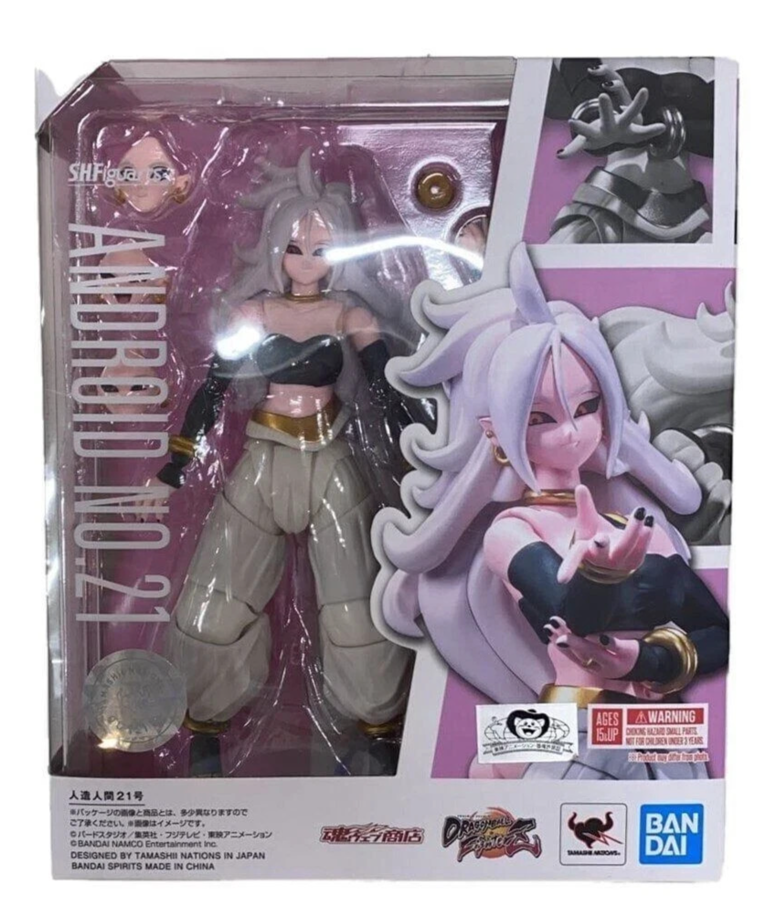 Bandai S.H.Figuarts Android 21 Dragon Ball FighterZ SHF Tamashii Nations