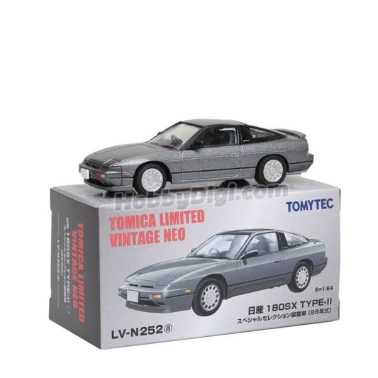 Tomica Limited Vintage Neo LV-N252 Nissan 180SX Type-II 1/64 Gray