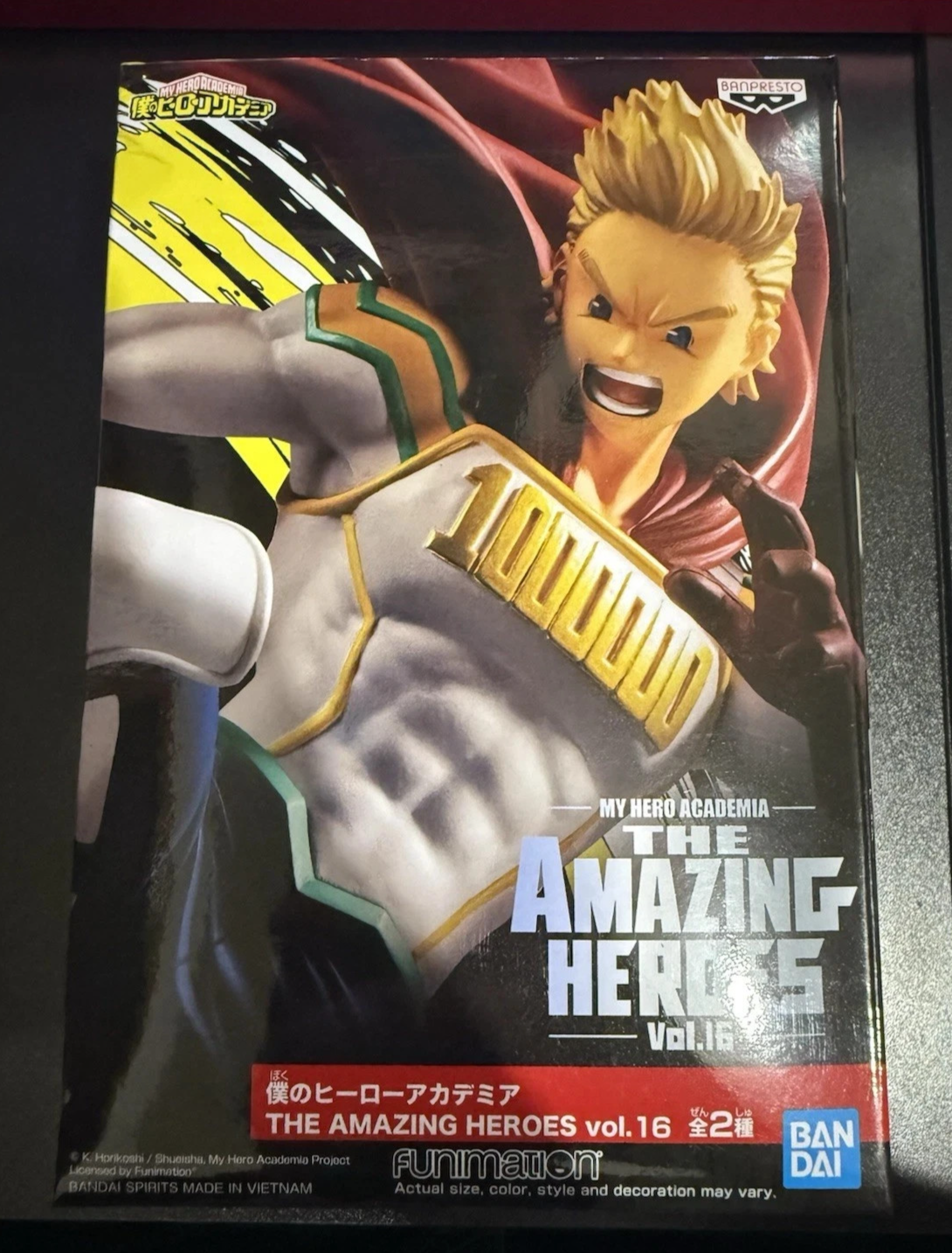 Banpresto My Hero Academia The Amazing Heroes Vol 16 - Lemillion Mirio Togata
