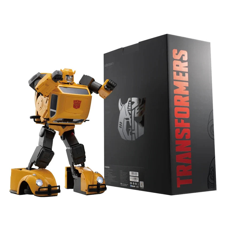 Robosen Transformers Flagship Bumblebee Auto-Convert Robot English 100-240V Car