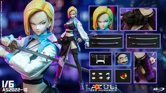 ASTOYS 1/6 Cyberpunk Dragon Ball Android 18 Action Figure