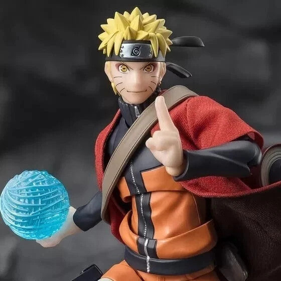 SH Figuarts Naruto Uzumaki Bundle Kurama Link Mode & Sage Mode Bandai SHF Set