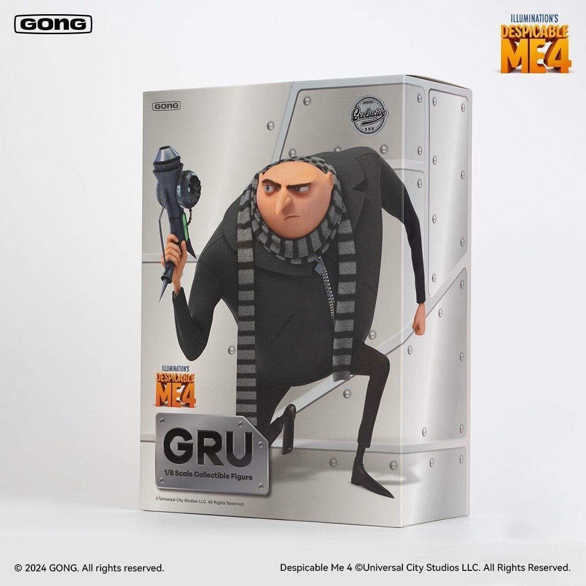 GONG Despicable Me 4 Gru 1/8 Scale Collectible Figure Pop Mart