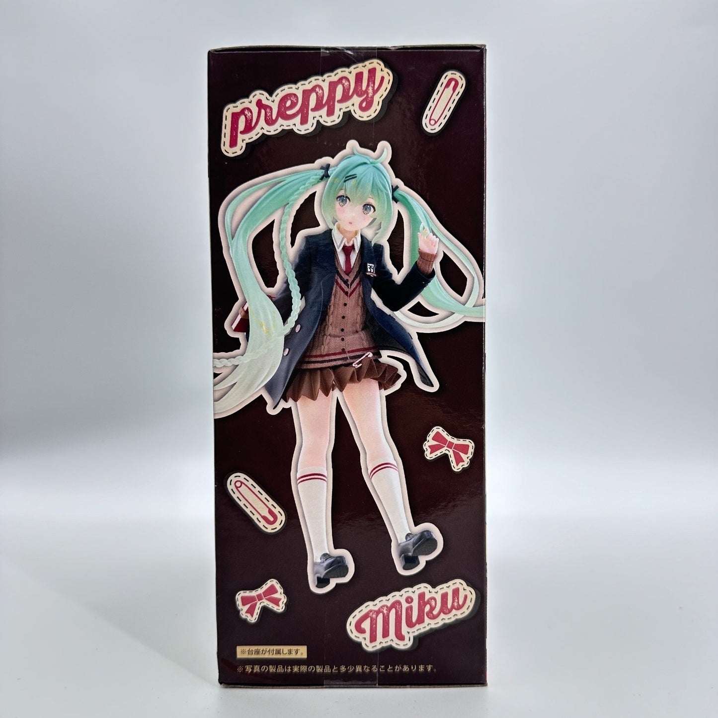 Hatsune Miku Fashion Figure Preppy Ver. | Taito Vocaloid Anime Figure