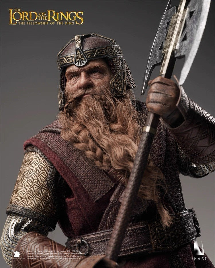 INART Gimli 1/6 Figure Lord of the Rings Fellowship Dwarf Collectible PREORDER
