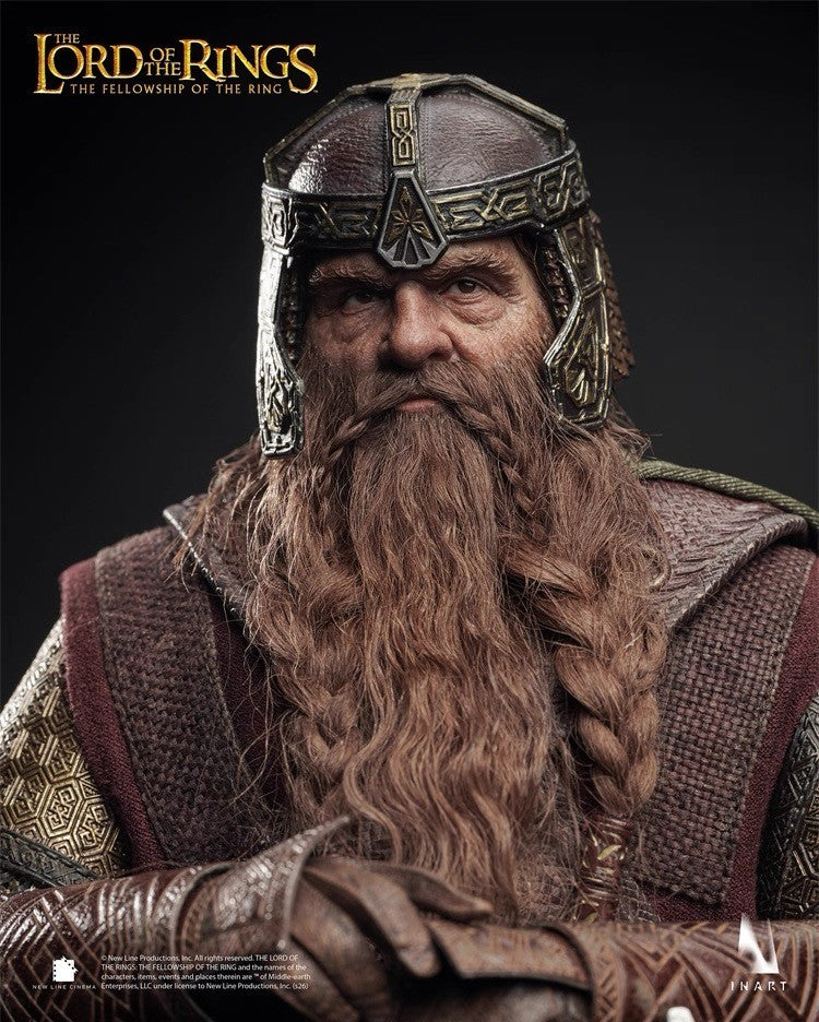 INART Gimli 1/6 Figure Lord of the Rings Fellowship Dwarf Collectible PREORDER