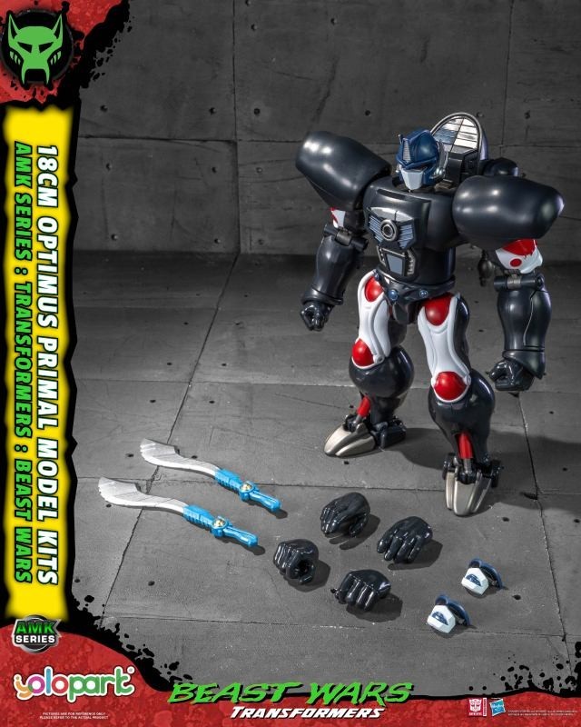 YOLOPARK AMK Beast Wars Optimus Primal + Dinobot Model Kit Set Preorder May 2026