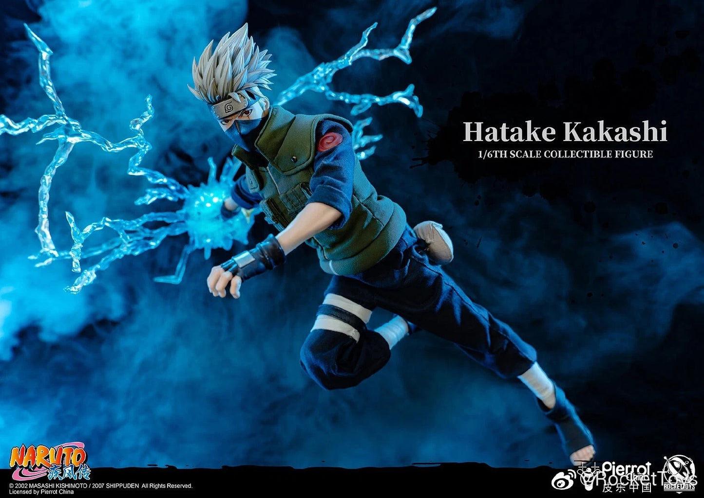 Rocket Toys Hatake Kakashi 1/6 Scale Figure Naruto Shippuden Ninja