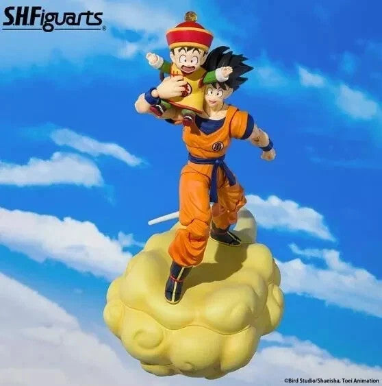 SH Figuarts Son Goku & Kid Gohan Nimbus Exclusive Edition Dragon Ball Z Bandai