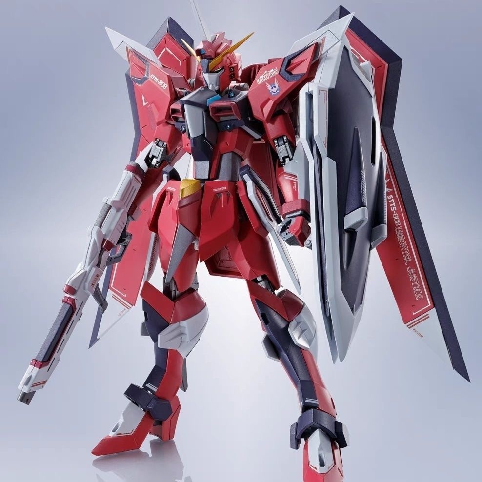 Bandai Metal Robot Spirits Immortal Justice Gundam SEED Freedom Diecast Figure