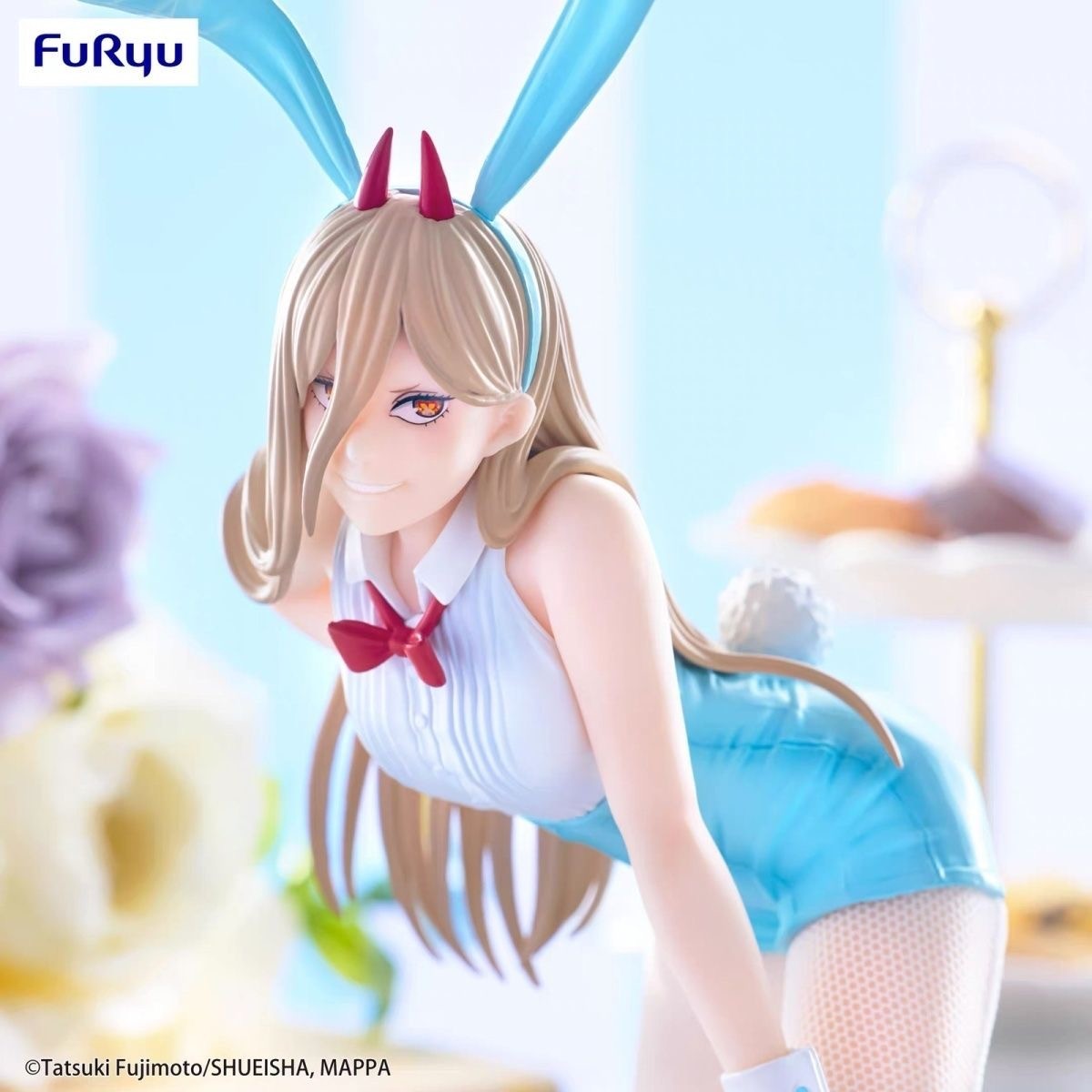 Chainsaw Man Power BiCute Bunnies Figure Light Blue Ver. | Round1 Limited | SEGA