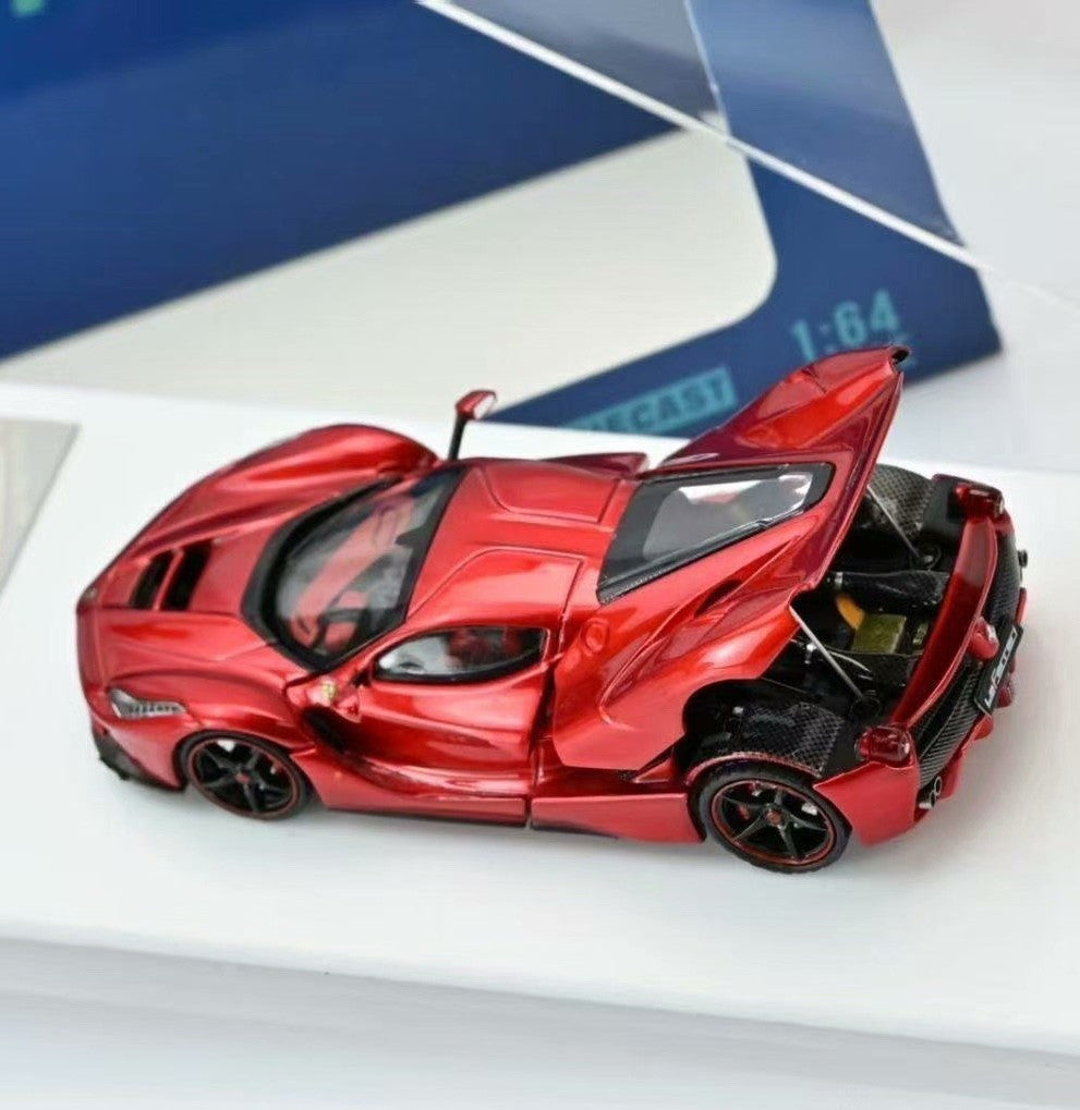 Street Buster 1/64 Ferrari LaFerrari F150 Hamilton Figure Diecast