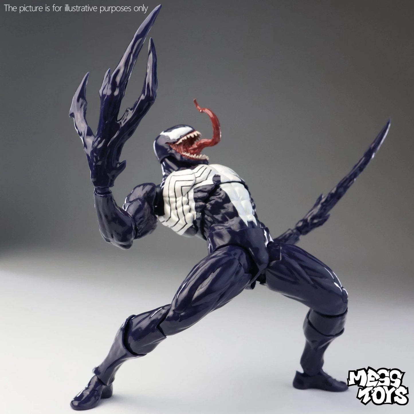 Mess Toy Venom Action Figure Marvel Symbiote Action Figure Collectible Preorder