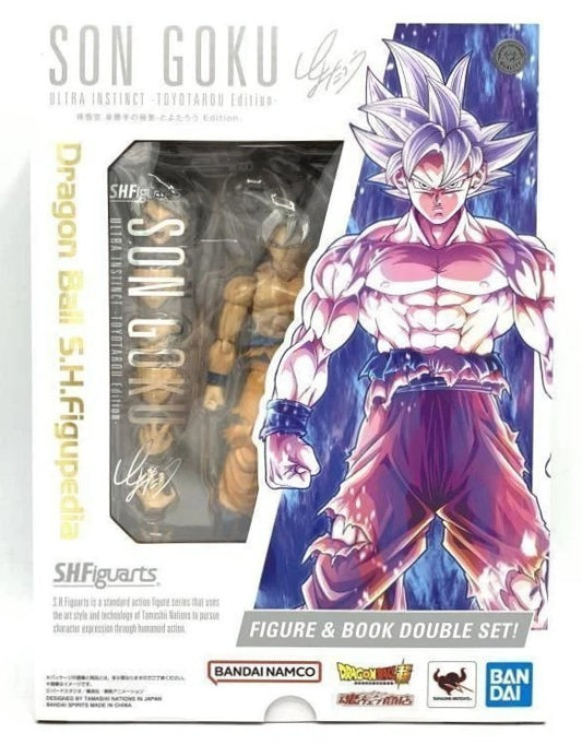 S.H.Figuarts Son Goku Ultra Instinct Toyotarou Edition Figure & Book Set DB
