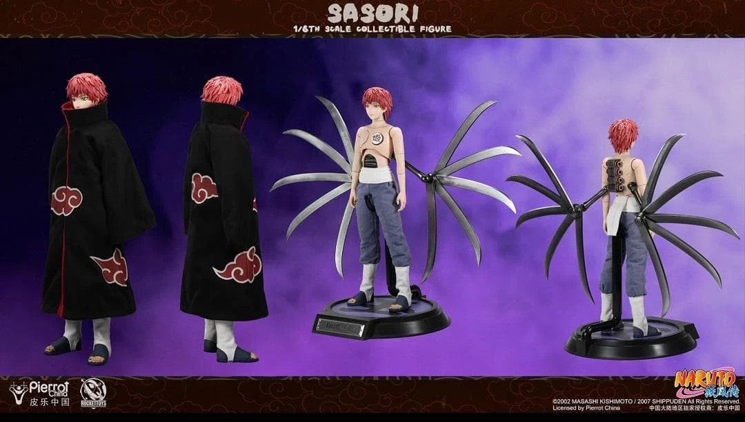 Rocket Toys Sasori 1/6 Scale Figure Naruto Shippuden Akatsuki Collectible