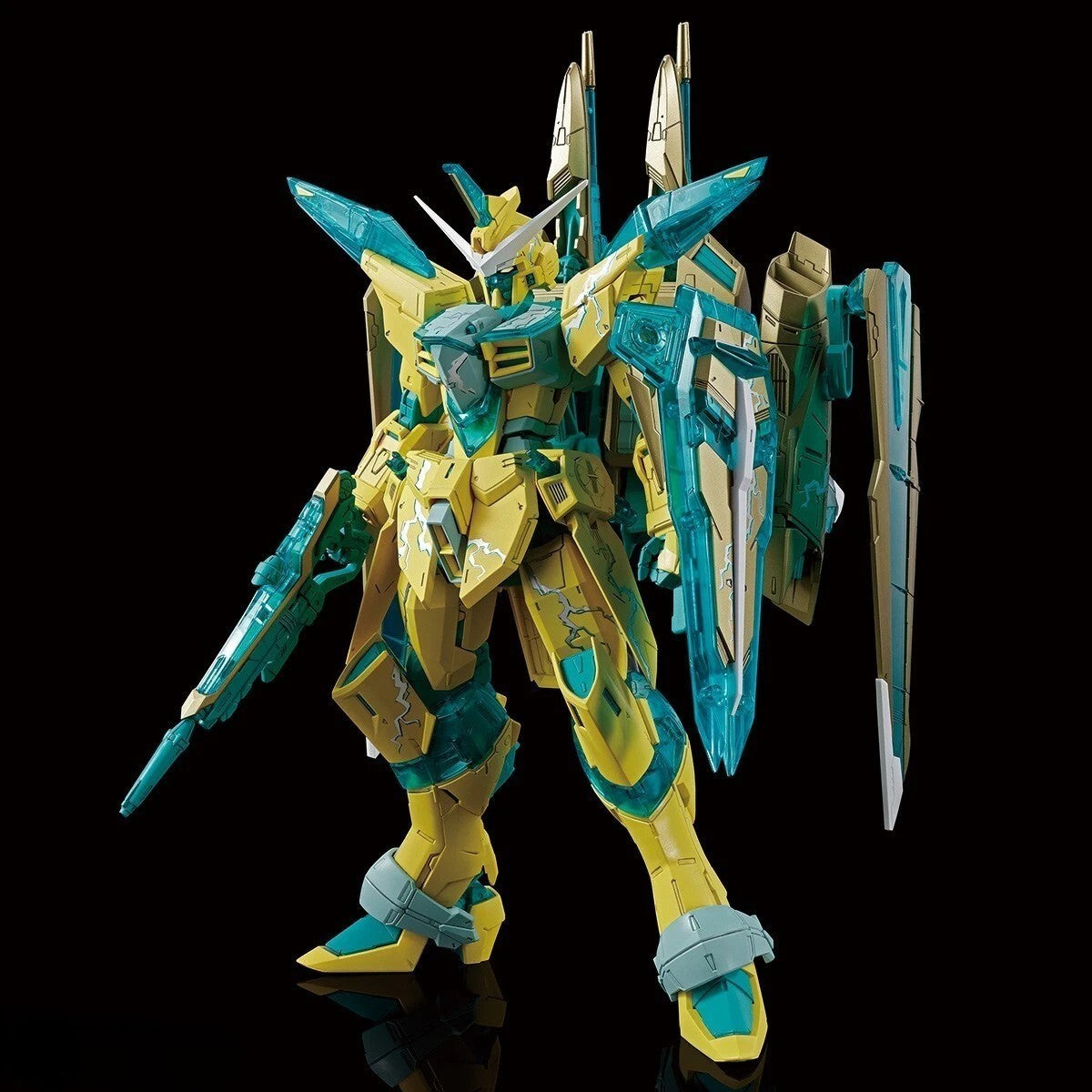 MG 1/100 Justice Gundam Cross Contrast Colors Clear Green | Limited Edition