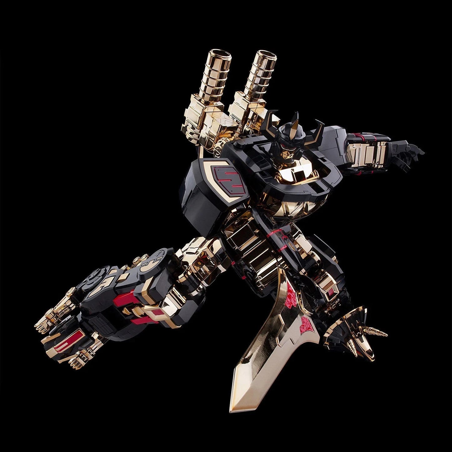 Flame Toys Furai Model Power Rangers Megazord Black Limited Model Kit