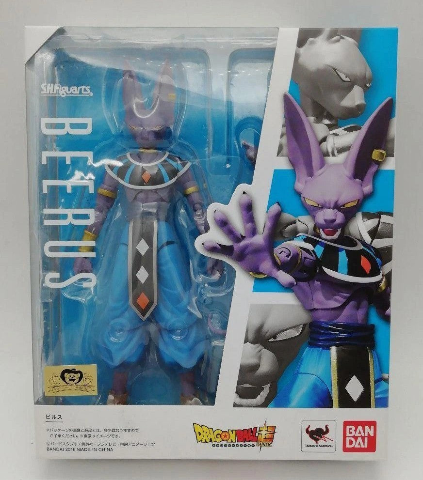 Bandai S.H.Figuarts Beerus Dragon Ball Super SHF Figure Tamashii Nations