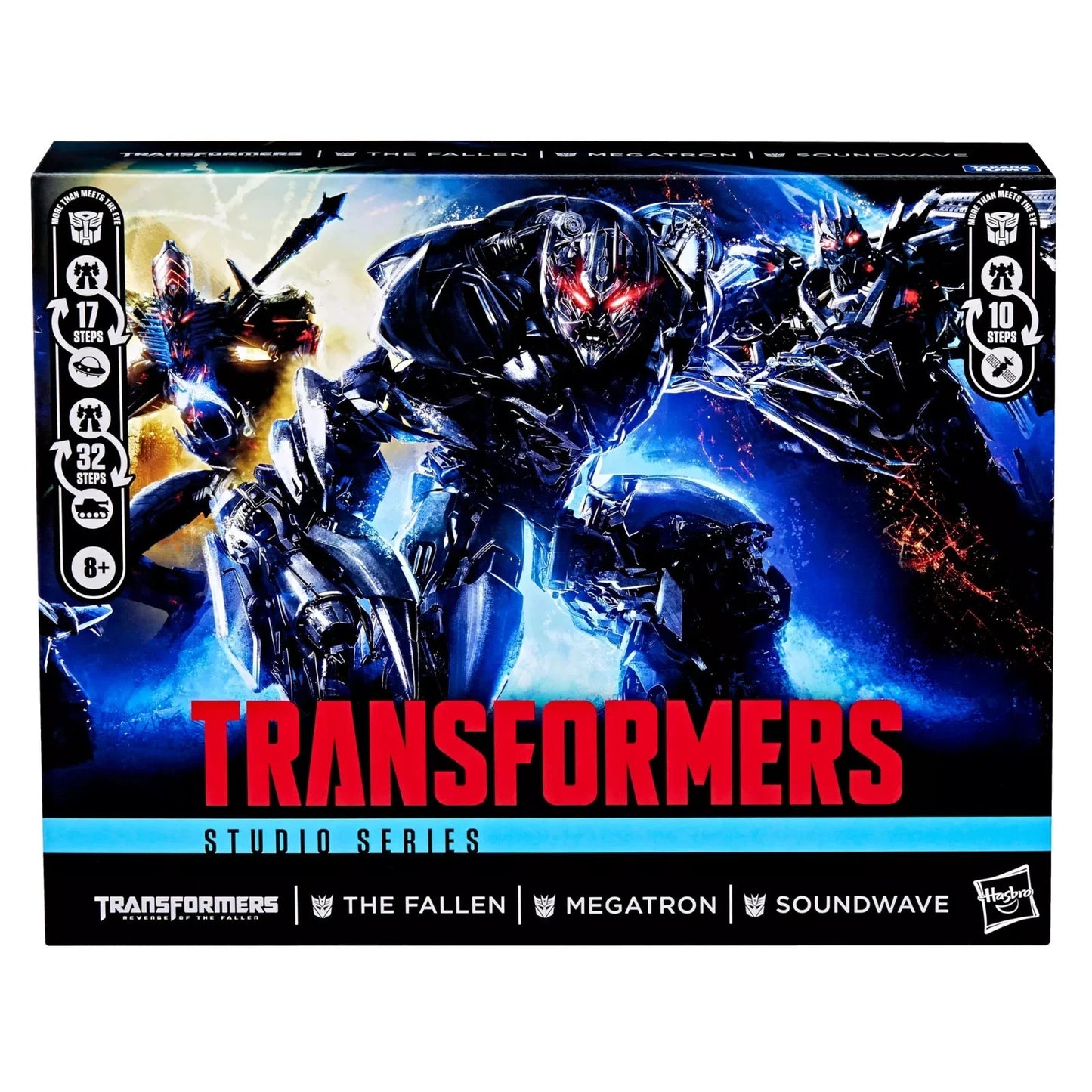 Transformers Studio Series Decepticon 3-Pack Megatron Soundwave The Fallen NEW