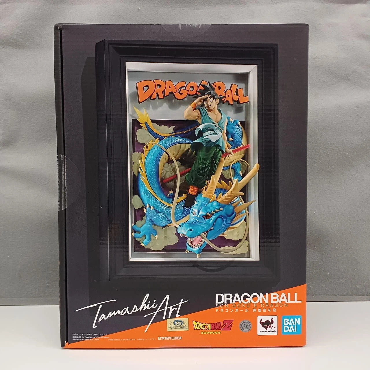 Bandai Tamashii Art Dragon Ball Son Goku & Shenron 3D Painting