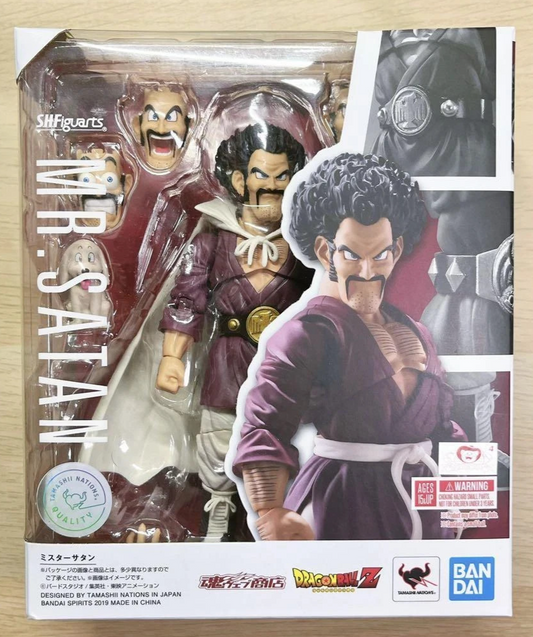 S.H.Figuarts Mr Satan Hercule Dragon Ball Z Bandai Tamashii Nations Figure