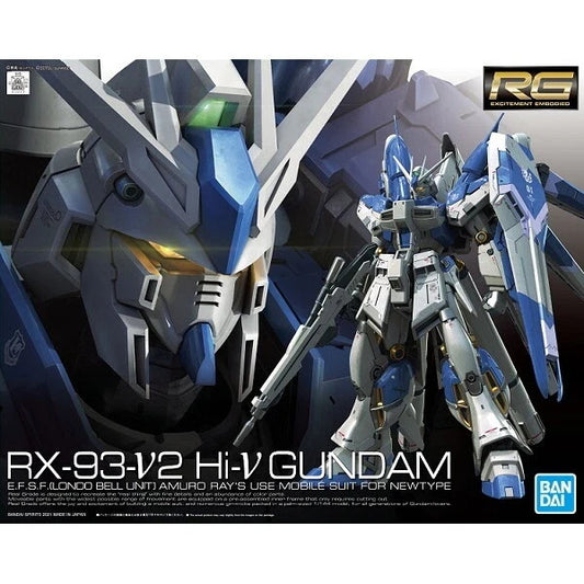 Bandai RG RX-93-v2 Hi-V Gundam 1/144 Model Kit Char's Counterattack