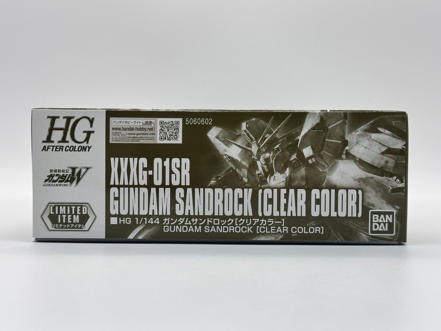 Bandai HG 1/144 Gundam Sandrock Clear Color Limited Item Gundam W New