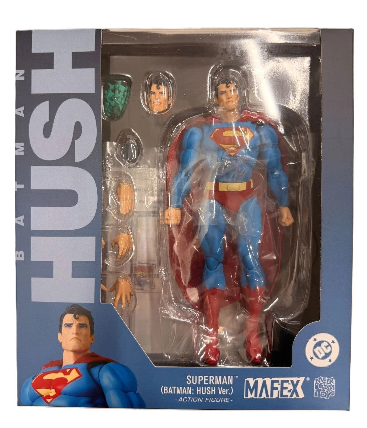 MAFEX Superman Batman Hush Ver DC Medicom Toy Action Figure